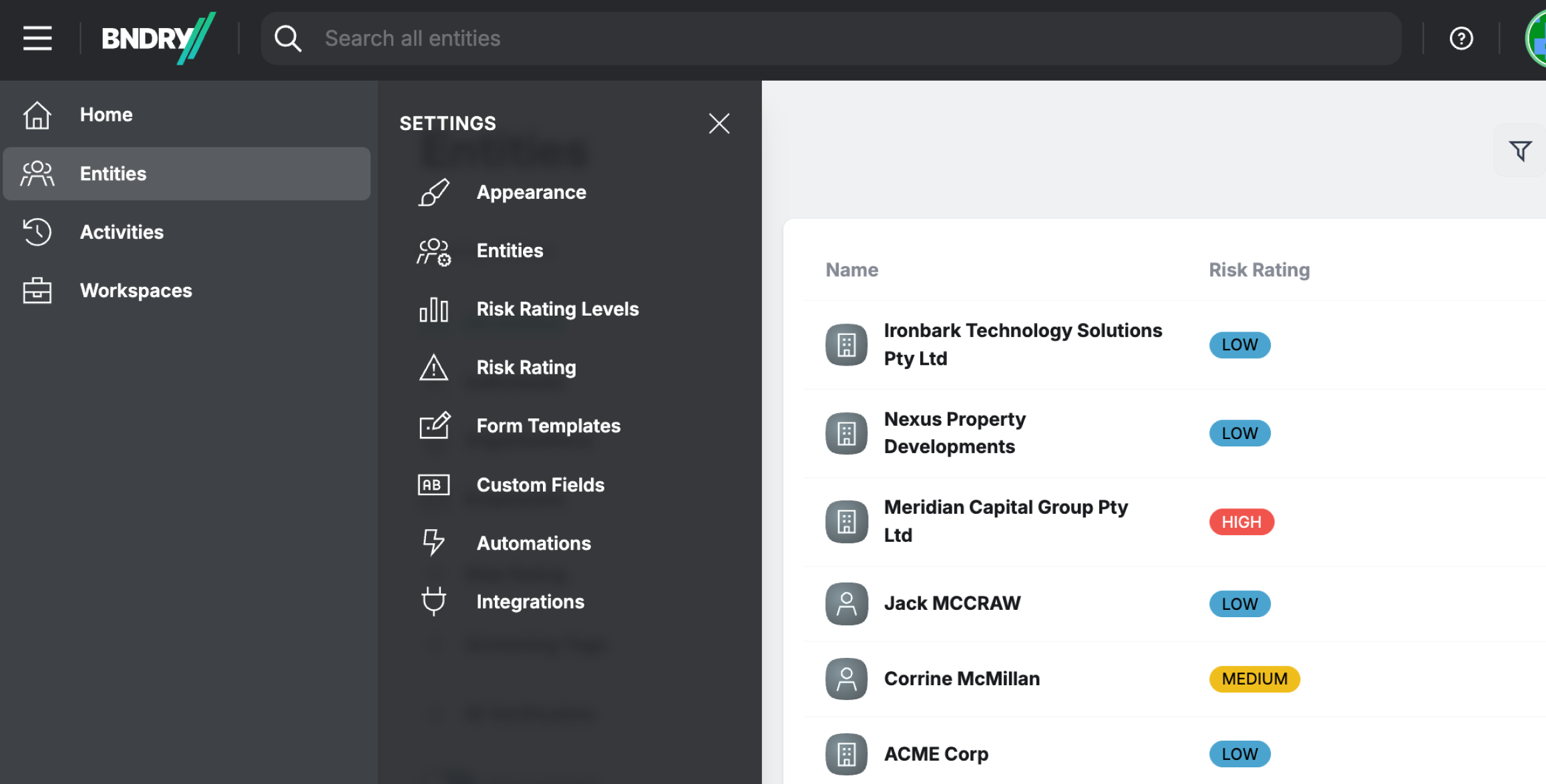 An updated user interface